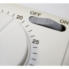 ORBIS - CLIMA MLI Termostati elettromeccanici da parete, membrana a gas, funzione riscaldamento/condizionamento/ON/OFF, non necessita alimentazione