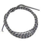 ORBIS - FE.CO TIPO J Sonda Di Temperatura termocoppia tipo J, campo lavoro 0°C +600°C, cavo 3m, terminale 6x100 AISI 304