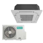 ORBIS - ACT52UR4 Unità interna a CASSETTA e unità esterna, potenza 5.2 kW - 18000 BTU/h,fornito con comando remoto,GAS R32,linea COMMERCIALE CASSETTA,HISENSE