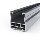 ORBIS - EASY TECH 120 Profilo in ALLUMINIO per KIT sostegno moduli Fotovoltaici, con guida, lunghezza 1.2m