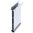 ORBIS - SEL15 Staffa elevatrice per coperture grecate piane o su voltine, da abbinare a profilo EASY WING SMALL
