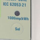 ORBIS - CONTAX D-6041 BUS Contatore monofase energia (Bidirezionale) attiva e reattiva, 4 Moduli, Comun.MODBUS, 60A, ins.diretta, display digitale, lamp.LED 1Wh/imp