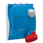 PALAZZOLI - ULYSSE presa fissa interbloccata in termoindurente 3P+N+T 63A 200/346- 240/415V 6h 50-60Hz fusibili D02 IP66/IP67