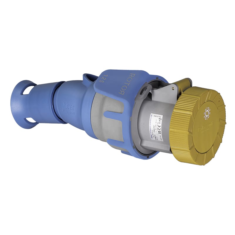 PALAZZOLI - ROTOR - ROTOSEZIONATORE MOBILE DIRITTO 3P+N+T 125A 110V 4H IP66/67/69