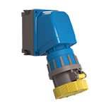 PALAZZOLI - ROTOR - ROTOSEZIONATORE DA PARETE 65Â° CON CASSETTA 2P+T 16A 110V 4H IP66/67/69