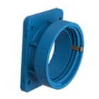 PALAZZOLI - X-CEE FLANGIA DIRITTA PER INSTALLAZIONE A PANNELLO  16A 3P+T  IP66/67/68/69