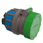PALAZZOLI - ROTOR - FRUTTO ROTOSEZIONATORE ALTE PRESTAZIONI 3P+N+T 32A >50V 10H IP66/67/69
