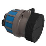 PALAZZOLI - ROTOR - FRUTTO ROTOSEZIONATORE ALTE PRESTAZIONI 3P+N+T 63A 690V 5H IP66/67/69