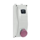 PALAZZOLI - ULYSSE presa fissa bianca con trasformatore di sicurezza isolante 2P 16A 230/24V 50-660Hz 150VA IP66/IP67