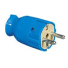 PALAZZOLI - SPIN spina mobile diritta 2P+T 10/16A 250V con terra laterale in termoplastico IP20/IP44