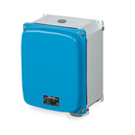 PALAZZOLI - ALUPRES presa fissa in alluminio con trasformatore di sicurezza 2P 32A 230/48V 720VA 50-60HZ IP55