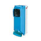 PALAZZOLI - ALUPRES presa fissa interbloccata in alluminio con base portafusibili 3P+T 125A F3 200-250V 9h 50-60Hz fusibili NH-00 IP66/67/69