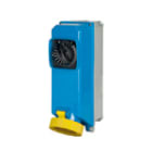 PALAZZOLI - TAIS PRESA INTERBLOCCATA IN TERMOINDURENTE DA PARETE CON FUSIBILI 3P+T 63A 110V 4H MOD. 125
