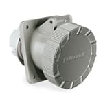 PALAZZOLI - CEE presa fissa da incasso angolata 2P 63A 48V 50-60Hz 1h IP67