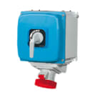 PALAZZOLI - ALUPRES PRESA BLOCCO ELETTRICO + INTERR. MGT 3P+T 125A 500V 7H
