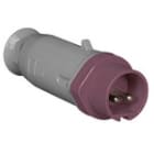PALAZZOLI - CEE spina mobile diritta 3P 16A 20-25/40-50V 100-200Hz 4h IP44