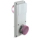 PALAZZOLI - TER presa con trasformatore di sicurezza SELV completa di protezione termica per installazione da quadro 2P 16A 150VA 230/24V IP55