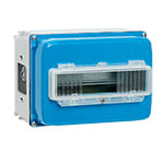 PALAZZOLI - ALUPRES centralino da parete in alluminio 125x185mm 4 moduli IP66/67/69