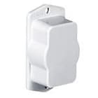 PALAZZOLI - ALUPRES flangia cieca rialzata in alluminio finestra f2/ proiezione 32mm per contenitore - IP67