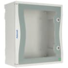 PALAZZOLI - TAIS CUBE QUADRO IN TERMOINDURENTE ECOSAFE CON PORTA TRASPARENTE 560x655x260  MISURA 5 IP66