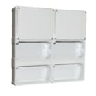 PALAZZOLI - Prima quadro con 4 prese cieco IP55 per un'installazione sicura e protetta.