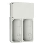 PALAZZOLI - topTER quadro da parete cieco per 2 prese interbloccate IP66