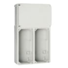 PALAZZOLI - topTER quadro da parete cieco per 2 prese interbloccate IP66