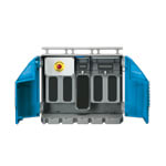 PALAZZOLI - ASC energybox pre-montato kit quadro 680x585x340 max 5 topter prese fisse interbloccate con rcd: 4 di 16 e/oppure 32A(MAX)