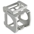 PALAZZOLI - domoTER supporto modulare per installazione su guida EN50022 2 moduli grigio ral 7035