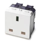 PALAZZOLI - domoTER presa standard inglese 13A 250V 2P+T 2MODULI