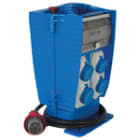 PALAZZOLI - QUADRO ASC JANUS CON PRESE FISSE 4X P30/P17 - 4X 2P+T 16A PROTEZIONE MGT INGRESSO IN SPINA IP55