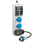 PALAZZOLI - ENERGY GO QUADRO ASC 3 PRESE 2X2P 1XCIVILE 16A IP66