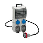 PALAZZOLI - ENERGY GO QUADRO ASC 4 PRESE 2X2P 2XCIVILI 16A IP66