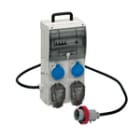 PALAZZOLI - ENERGY GO QUADRO ASC 4 PRESE 2X2P 2XCIVILI 16A IP66