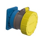 PALAZZOLI - X-CEE PRESA PANNELLO DIRITTA ALTE PRESTAZIONI 3P+N+T 63A 110V 4H IP66/67/68/69