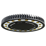 PALAZZOLI - SERIE META HIGH BAY 15LED 168W DIFFUSORE VETRO OTTICA ELLITTICA IP66/IP67