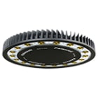 PALAZZOLI - SERIE META HIGH BAY 15LED 168W DIFFUSORE VETRO OTTICA ELLITTICA IP66/IP67