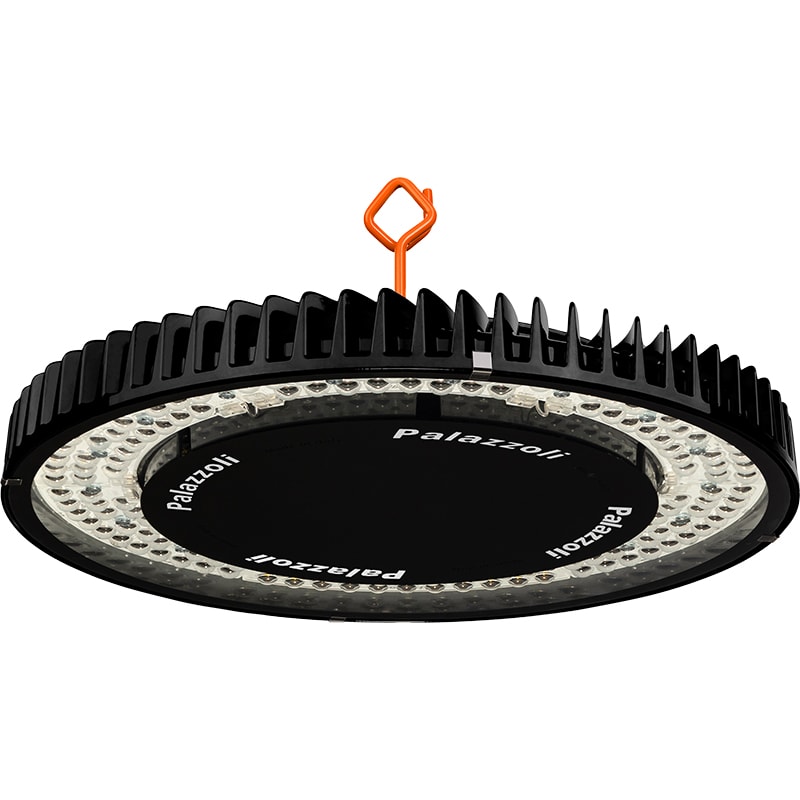 PALAZZOLI - SERIE META150-EX HIGH BAY 112LED 97W DIFFUSORE VETRO OTTICA DIFFONDENTE COMFORT IP66 3G 2D