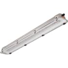 PALAZZOLI - SERIE RINOLED-EX PLAFONIERA L1300 INOX VETRO 52W EMERGENZA 3H DIFFONDENTE COMFORT IP65/IP66 3G2D