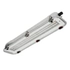 PALAZZOLI - SERIE RINOLED-EX PLAFONIERA L690 INOX VETRO 71W EMERGENZA 3H DIFFONDENTE IP65/IP66 2G2D