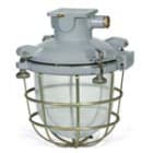 PALAZZOLI - FANALONE STAGNO TIPO UNAV-2139 OTTONE 3X100W 3XE27 24X14-UNAV 1948-M24X1,5 GABBIA