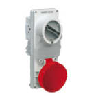 PALAZZOLI - Topter63 presa industriale bassa direzionale 3 poli + neutro + terra 63A 380V IP65.