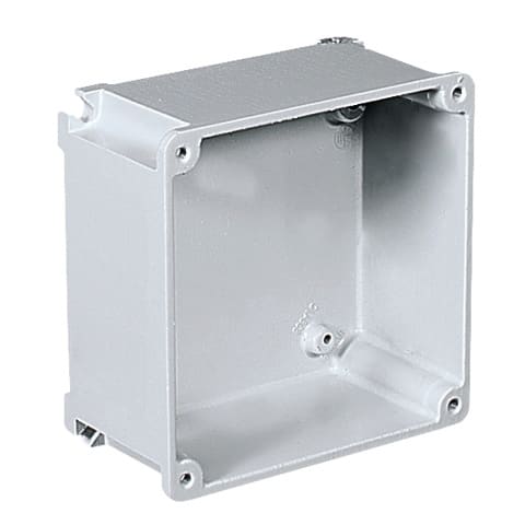 PALAZZOLI - Alucase Cassa Alluminio 92x92x42 Cieca.