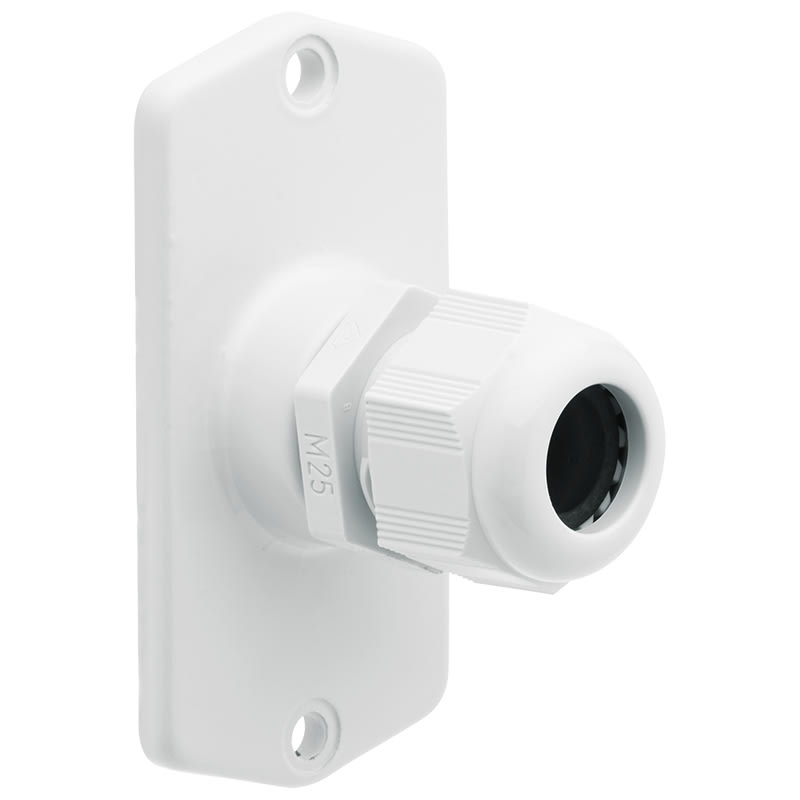 PALAZZOLI - Alucase flangia F0 ingresso M25 con pressacavo.