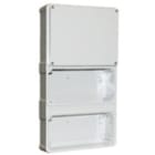 PALAZZOLI - Prima quadro con 2 prese verticali cieco IP55.