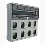 PALAZZOLI - Topter quadro fine 8 pr fix IP66.