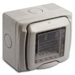 PALAZZOLI - Domoter cass. portafrutti 1 mod IP55.