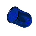 PALAZZOLI - Globo ventilatore a soffitto blu UNAV 1268EEE.