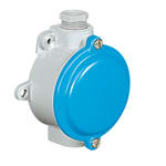 PALAZZOLI - Rondo controllo parete metallo D82 2xM25. 113020