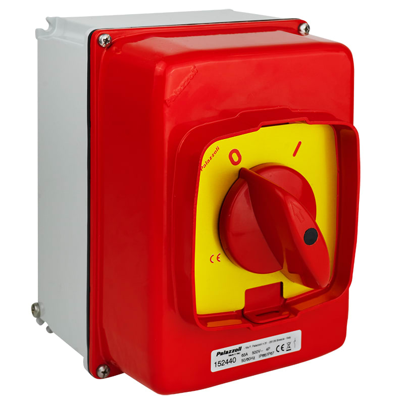 PALAZZOLI - Cam-Fire Interruttore Partenza F400 4X160A 2F3.